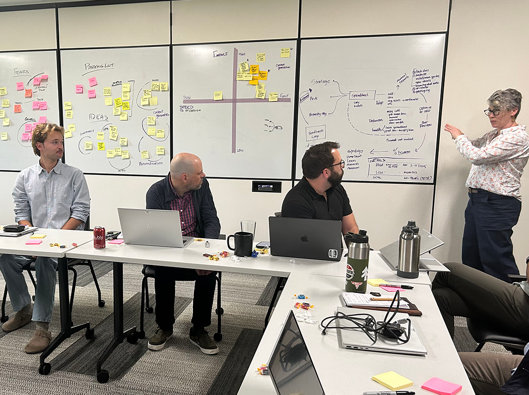 AI intervention map and prioritization output