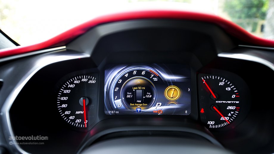 2014 Corvette Stingray digital instrument cluster